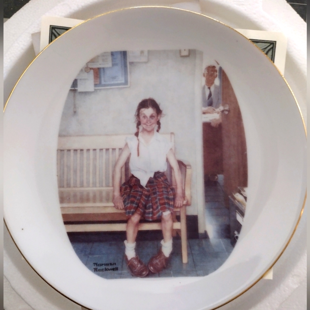 Norman Rockwell Collector Plate